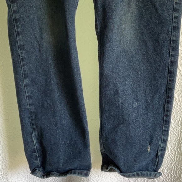 Wrangler Blue Relaxed Fit Jeans Classic Denim - Picture 8 of 9